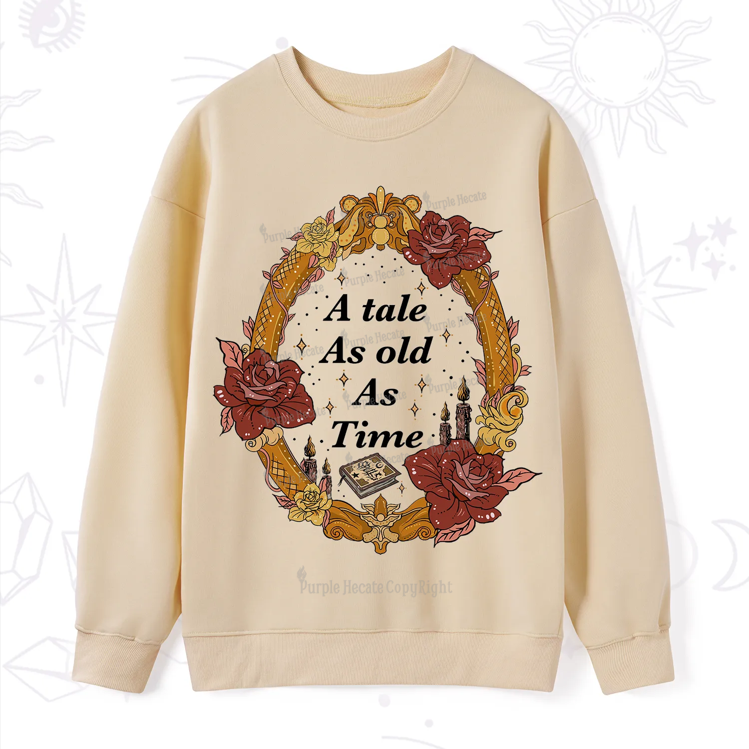 Purplehecate A Tale As Old As Time Sweatshirt