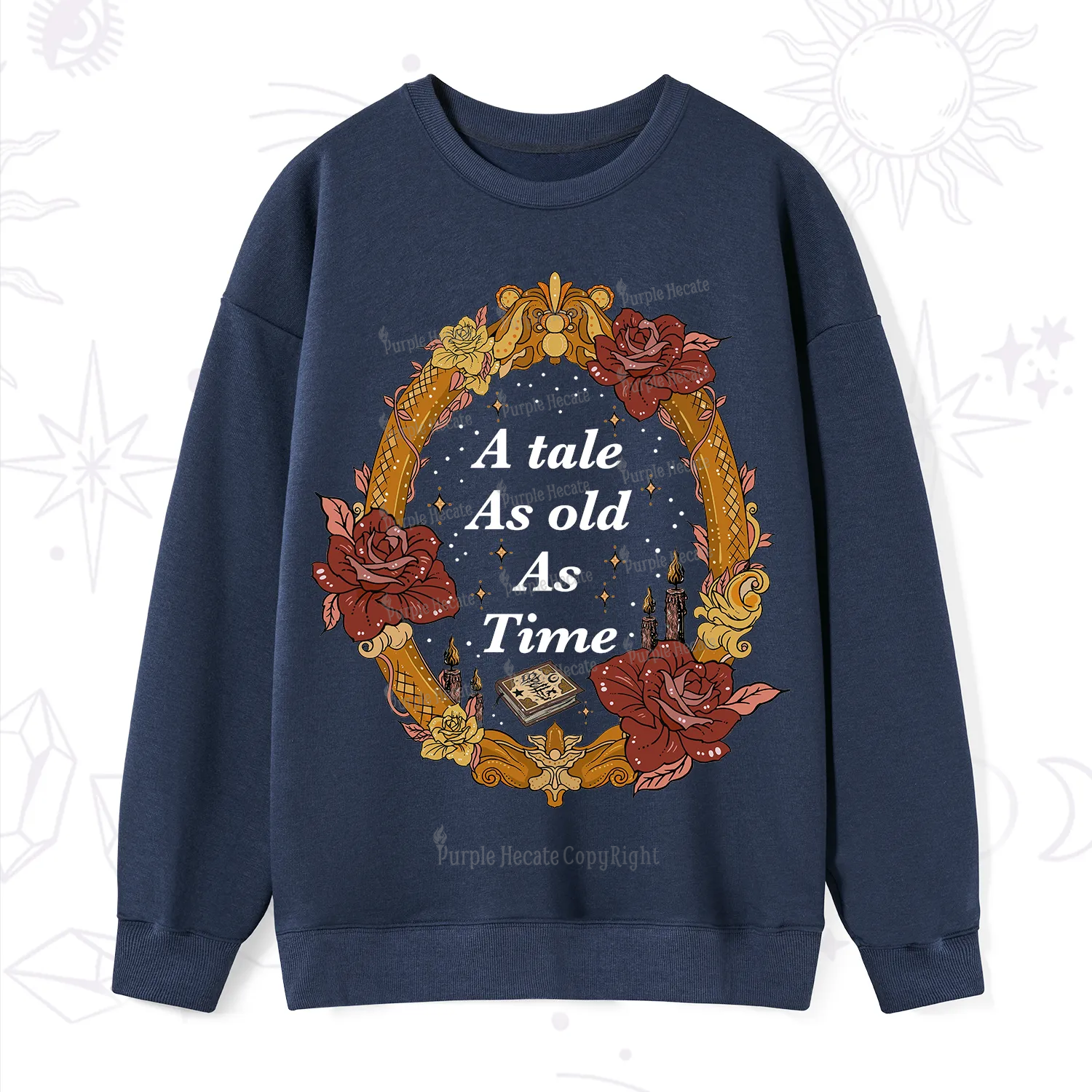 Purplehecate A Tale As Old As Time Sweatshirt