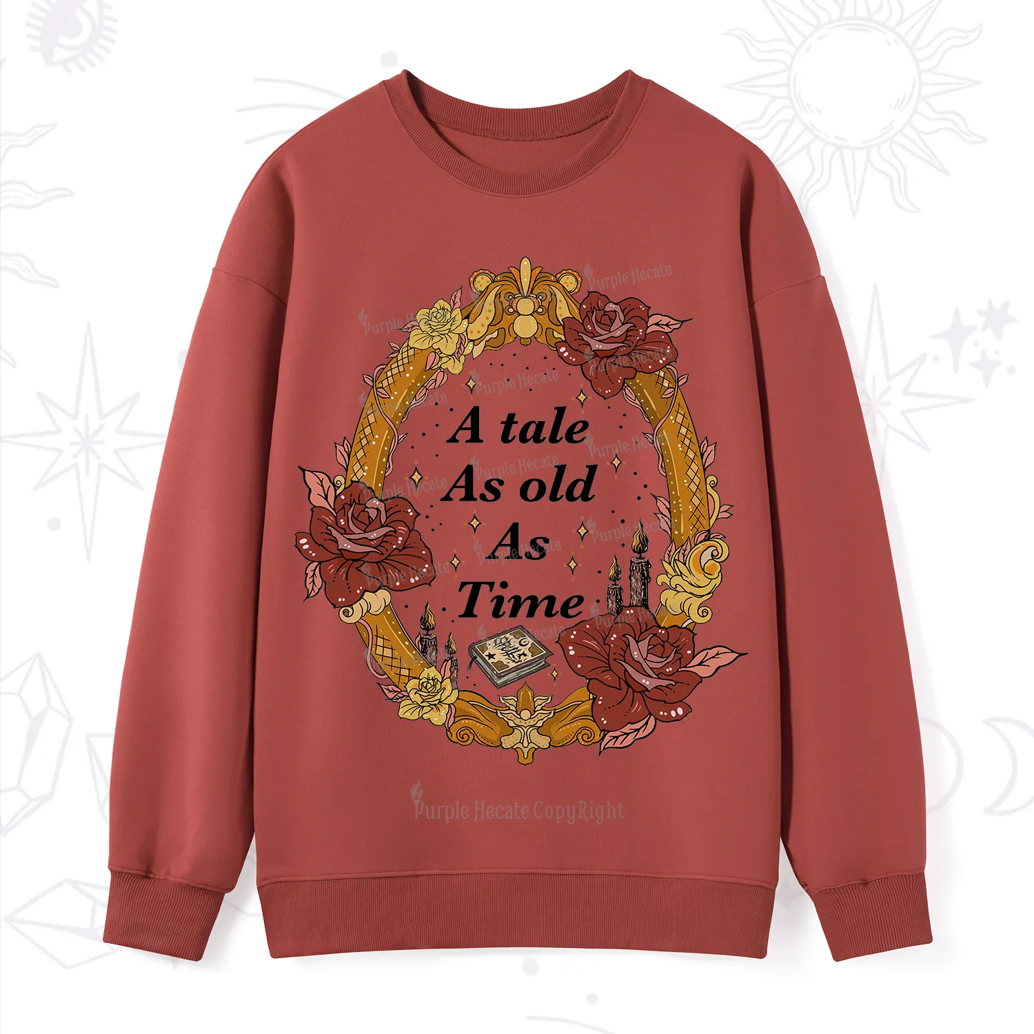Purplehecate A Tale As Old As Time Sweatshirt
