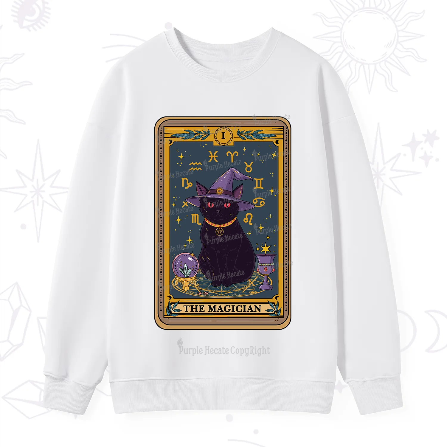 Purplehecate The Magician Tarot Sweatshirt