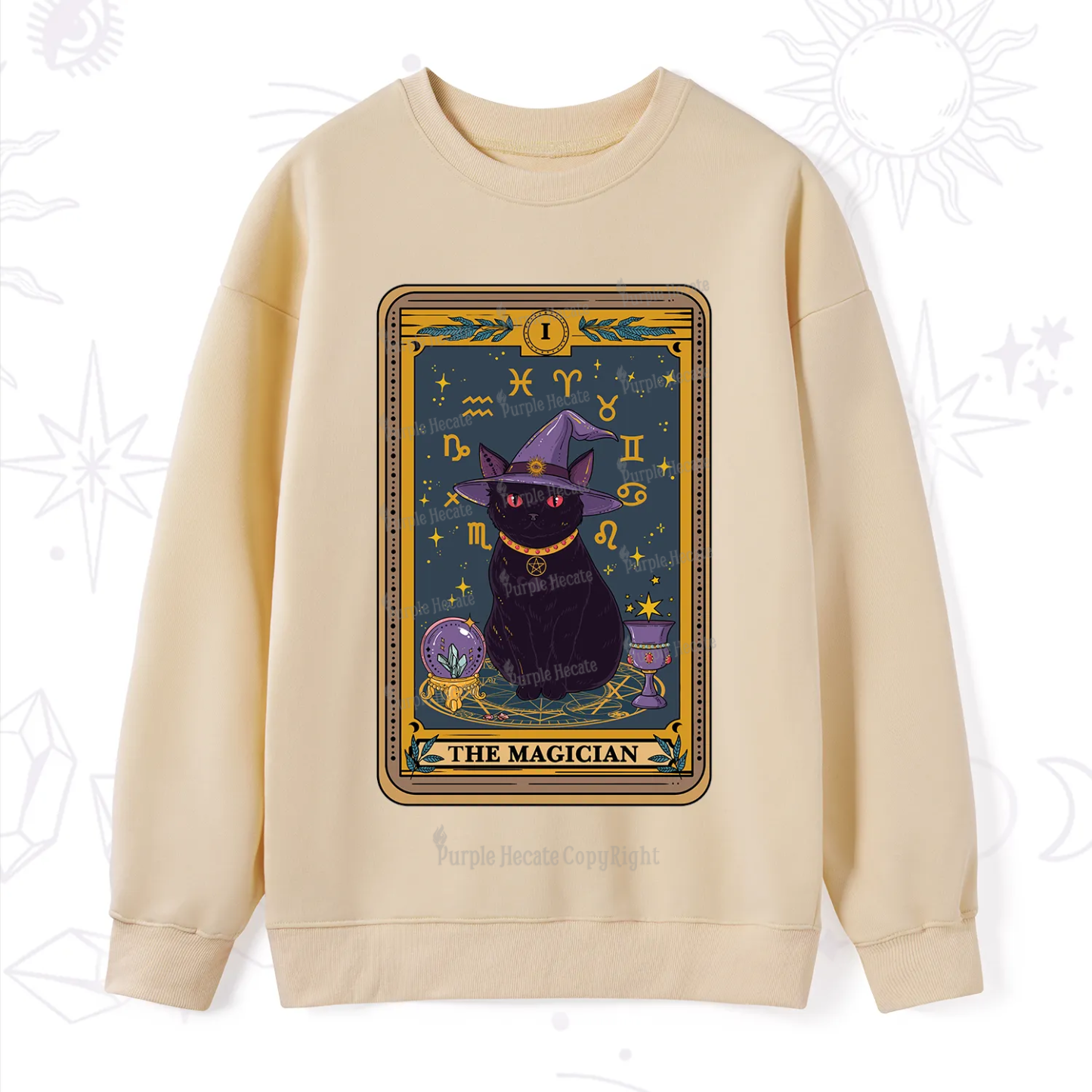 Purplehecate The Magician Tarot Sweatshirt