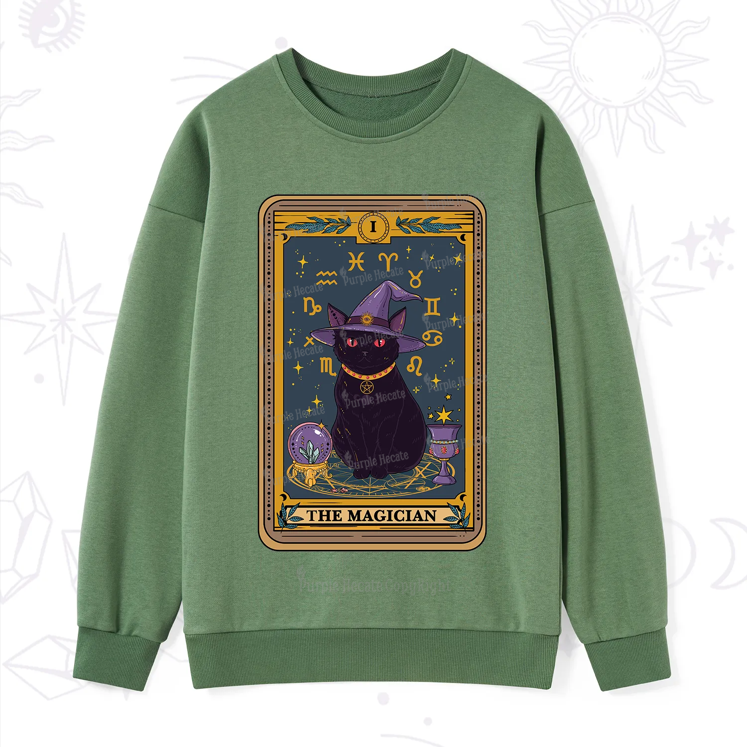 Purplehecate The Magician Tarot Sweatshirt