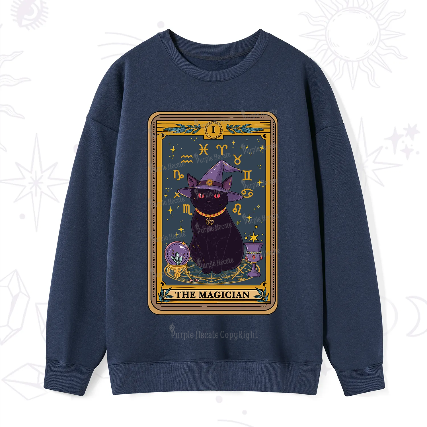 Purplehecate The Magician Tarot Sweatshirt