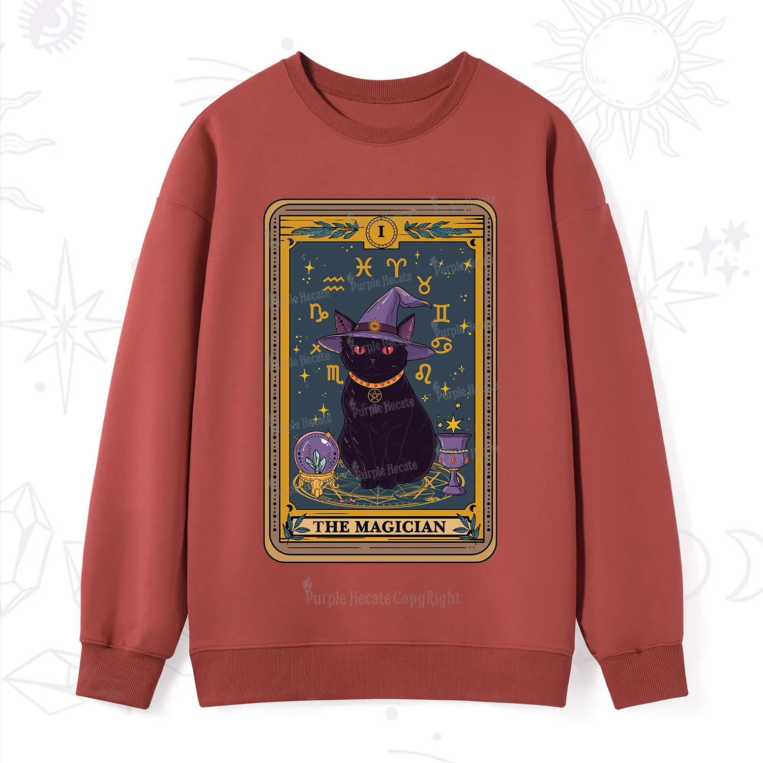 Purplehecate The Magician Tarot Sweatshirt