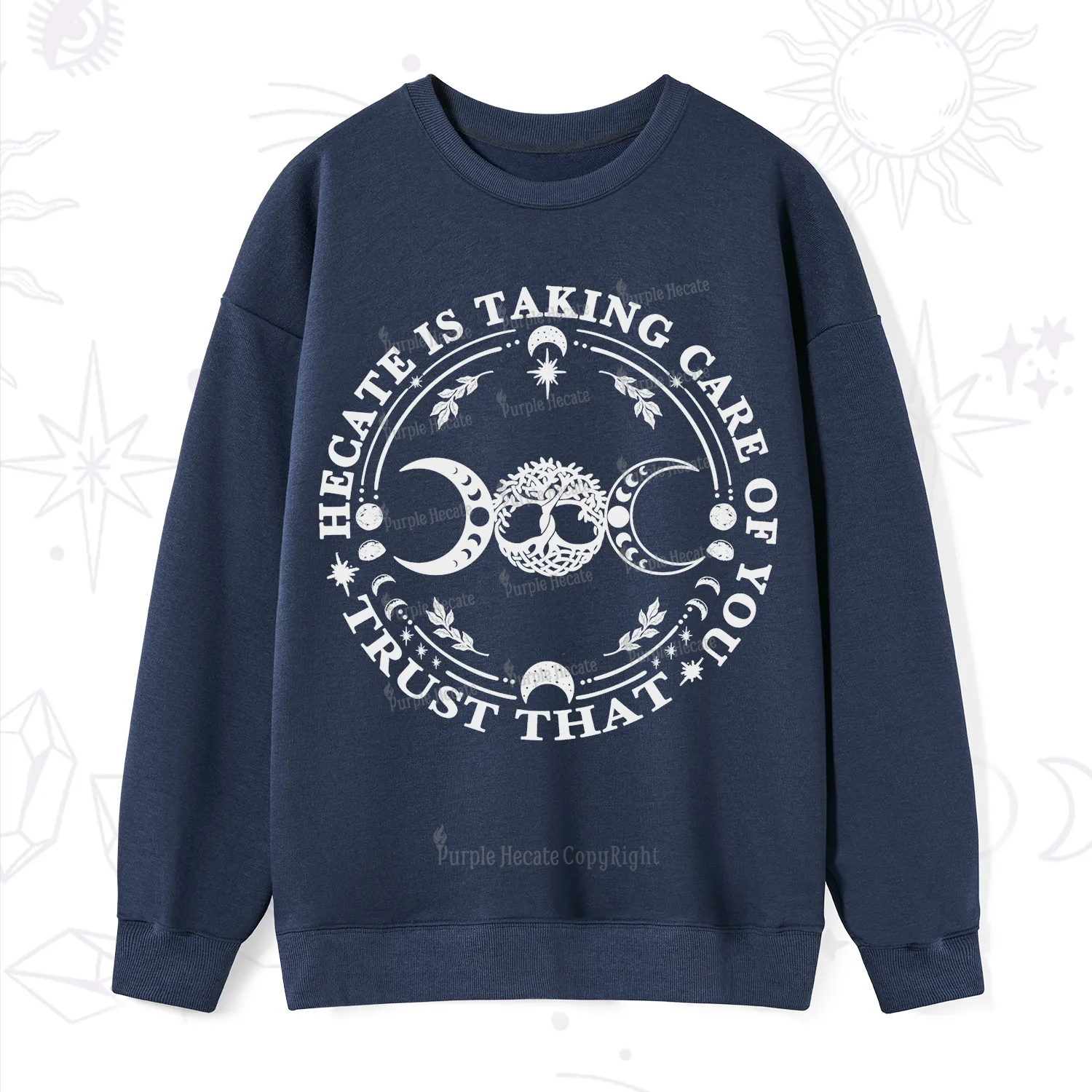 Purplehecate Hecate Is Taking Care Of You Sweatshirt