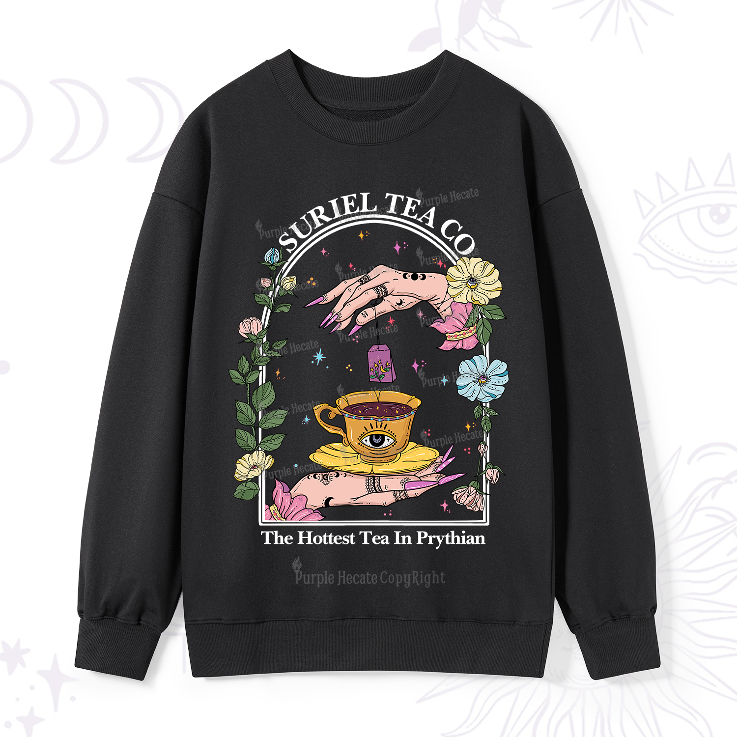 Purplehecate The Hottest Tea in Prythian Sweatshirt