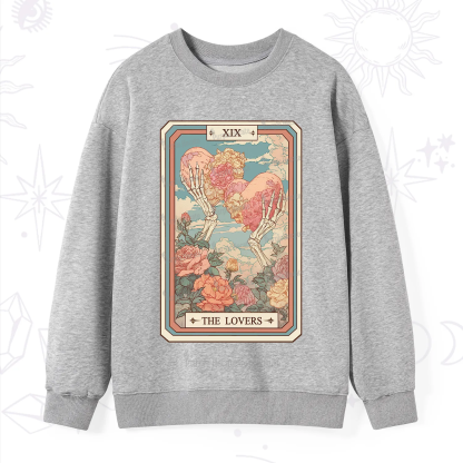 Purplehecate The Lovers Undying Heart Tarot Sweatshirt