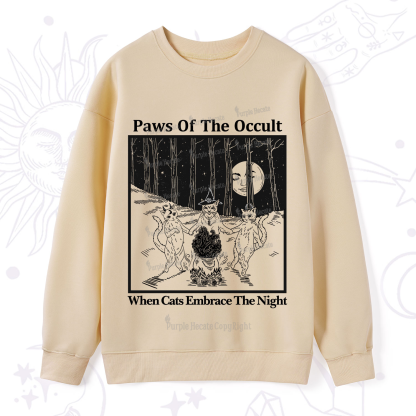 Purplehecate Witchy Cats Sweatshirt