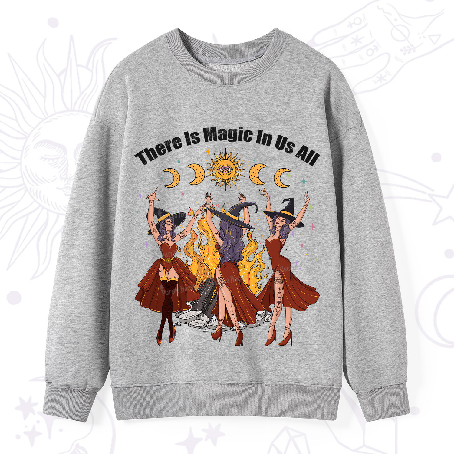 Purplehecate There Is Magic In Us All Sweatshirt