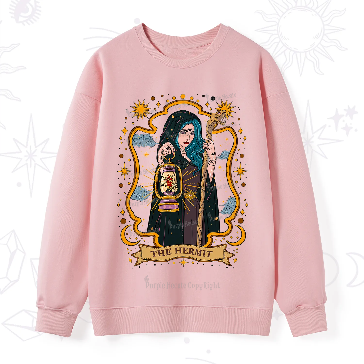 Purplehecate The Hermit Goddess Sweatshirt