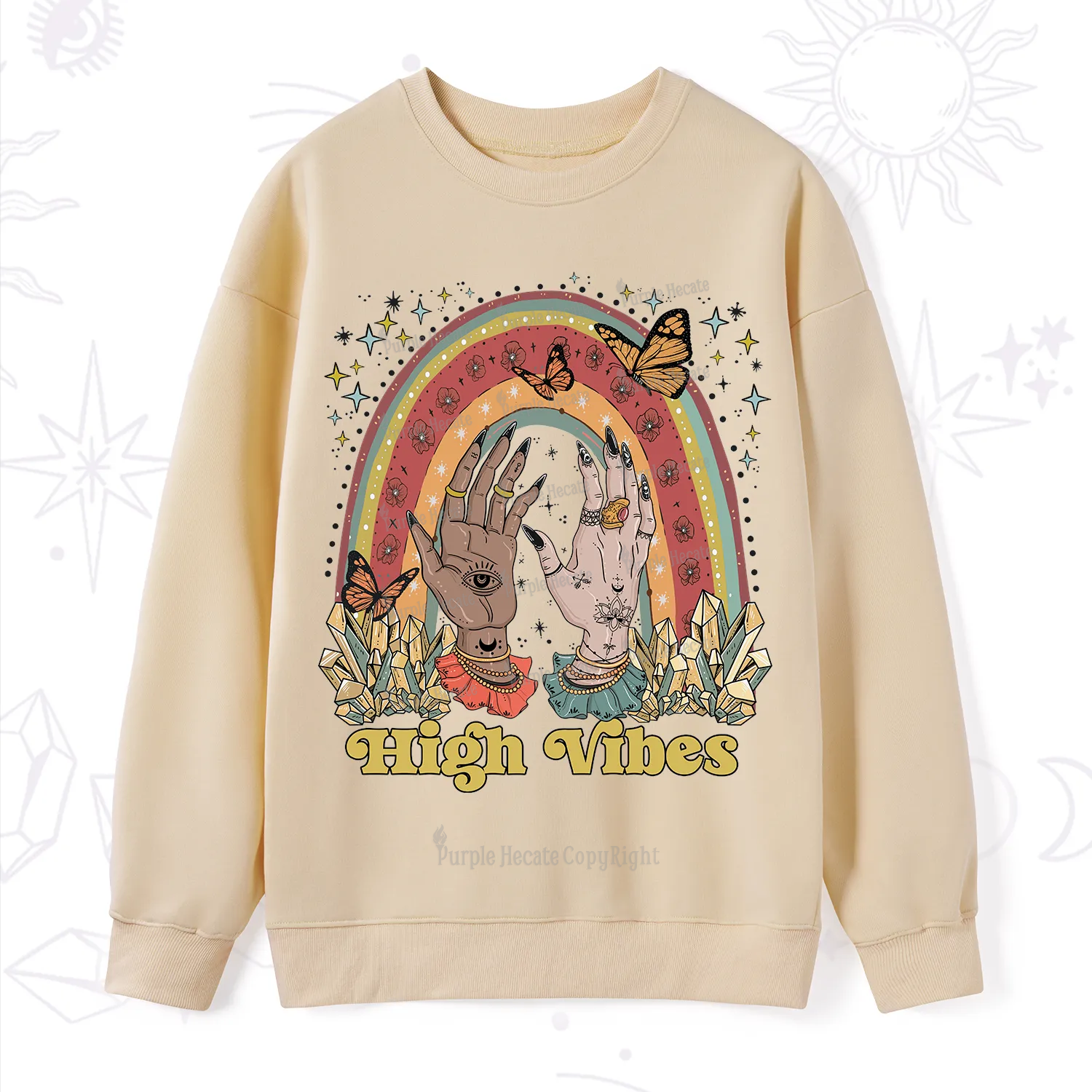 Purplehecate High Vibes Sweatshirt