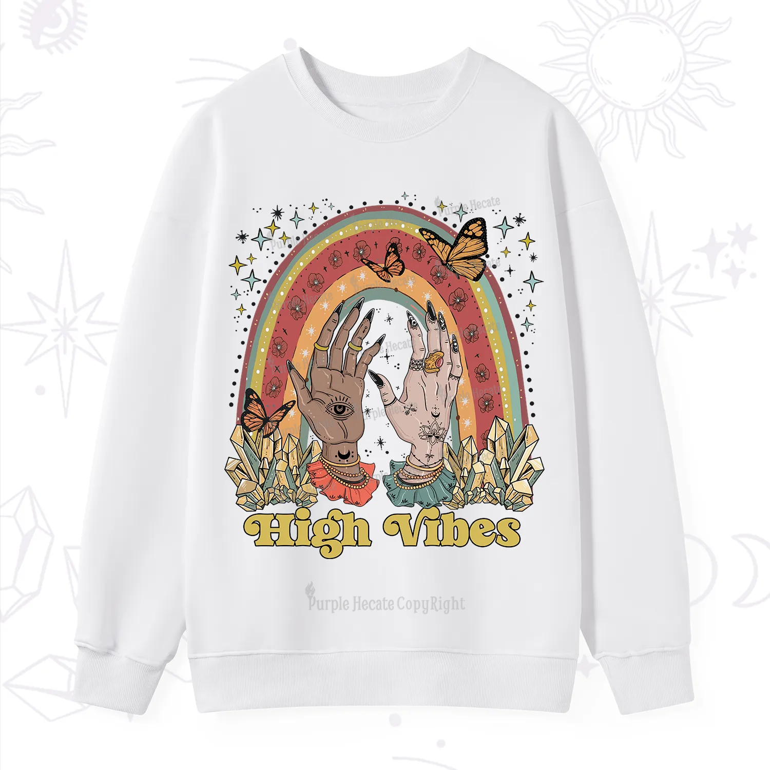 Purplehecate High Vibes Sweatshirt