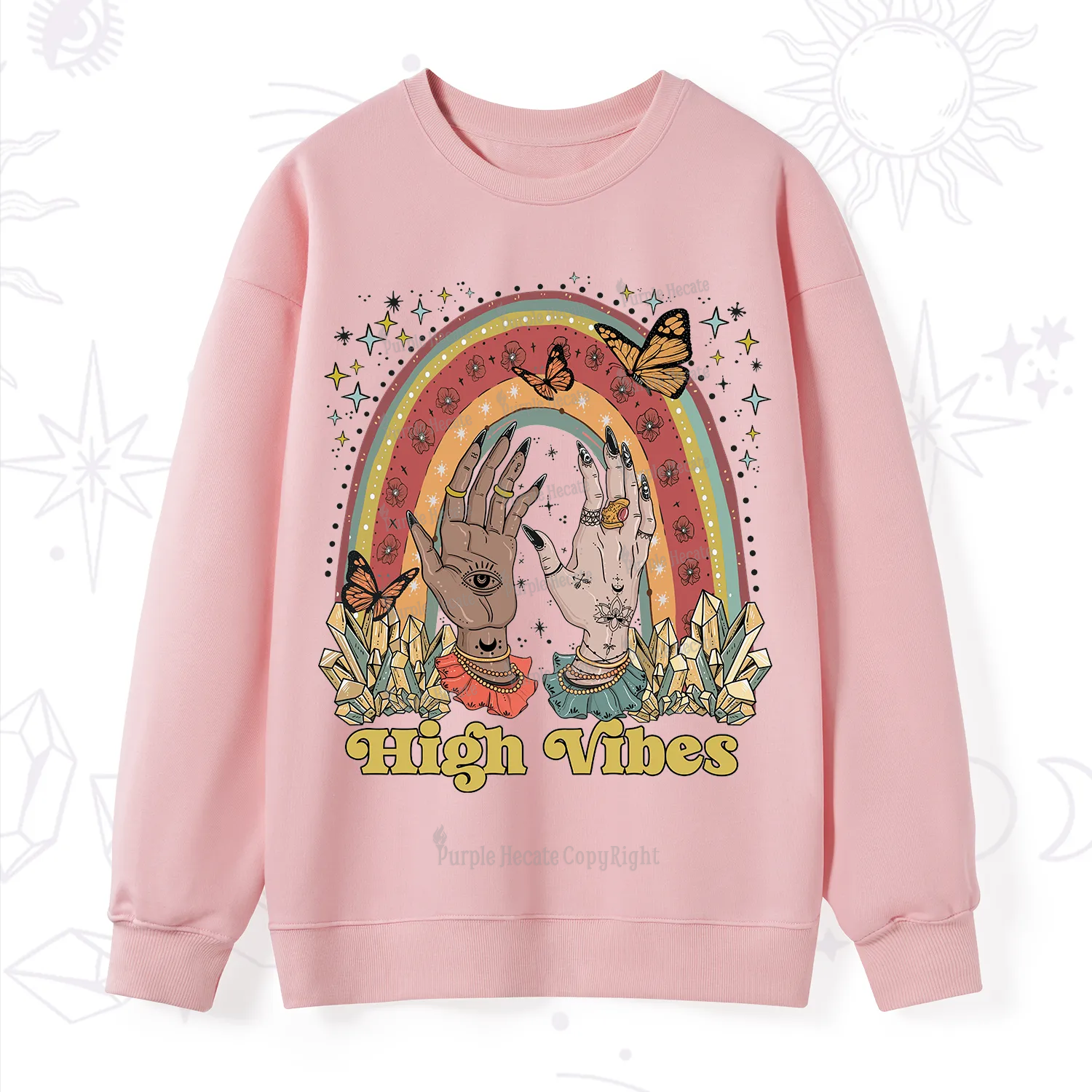 Purplehecate High Vibes Sweatshirt