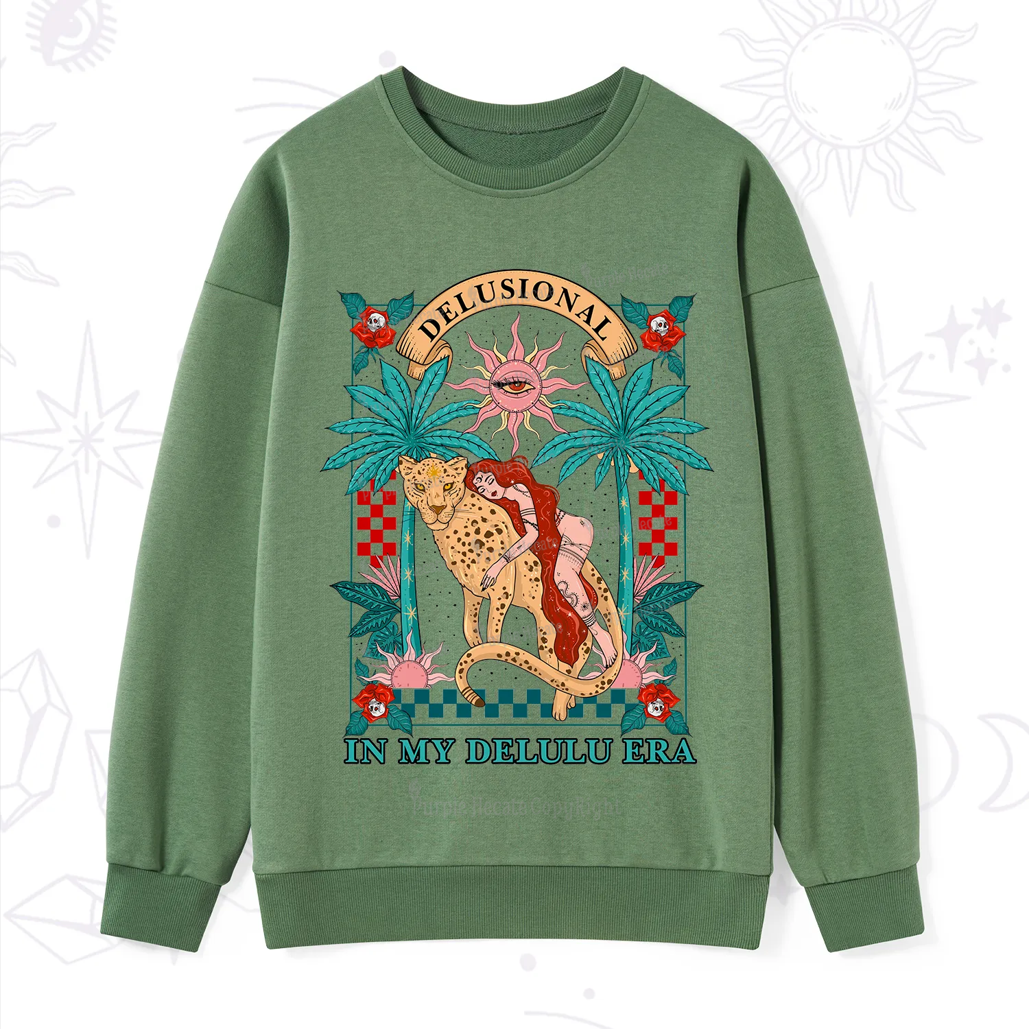 Purplehecate In My Delulu Era Sweatshirt