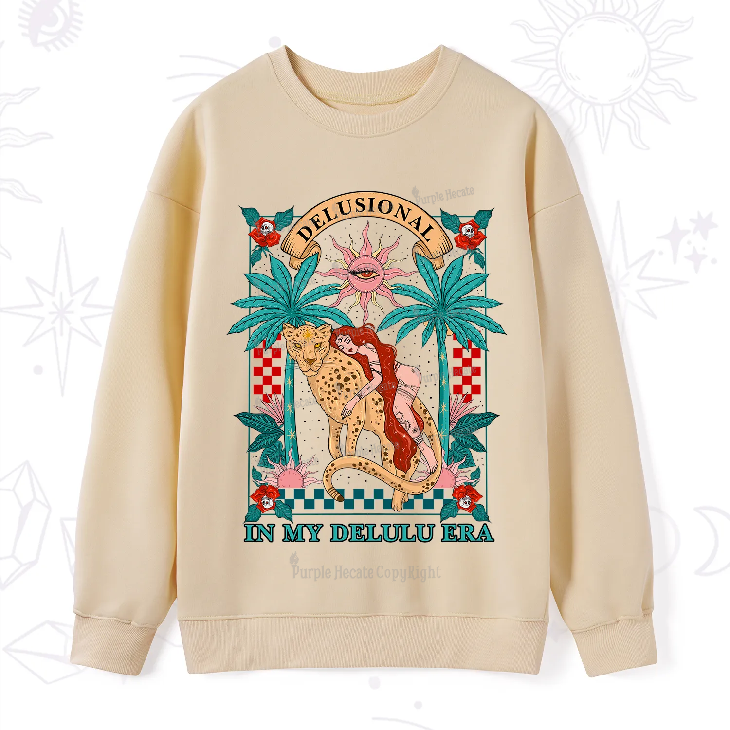 Purplehecate In My Delulu Era Sweatshirt