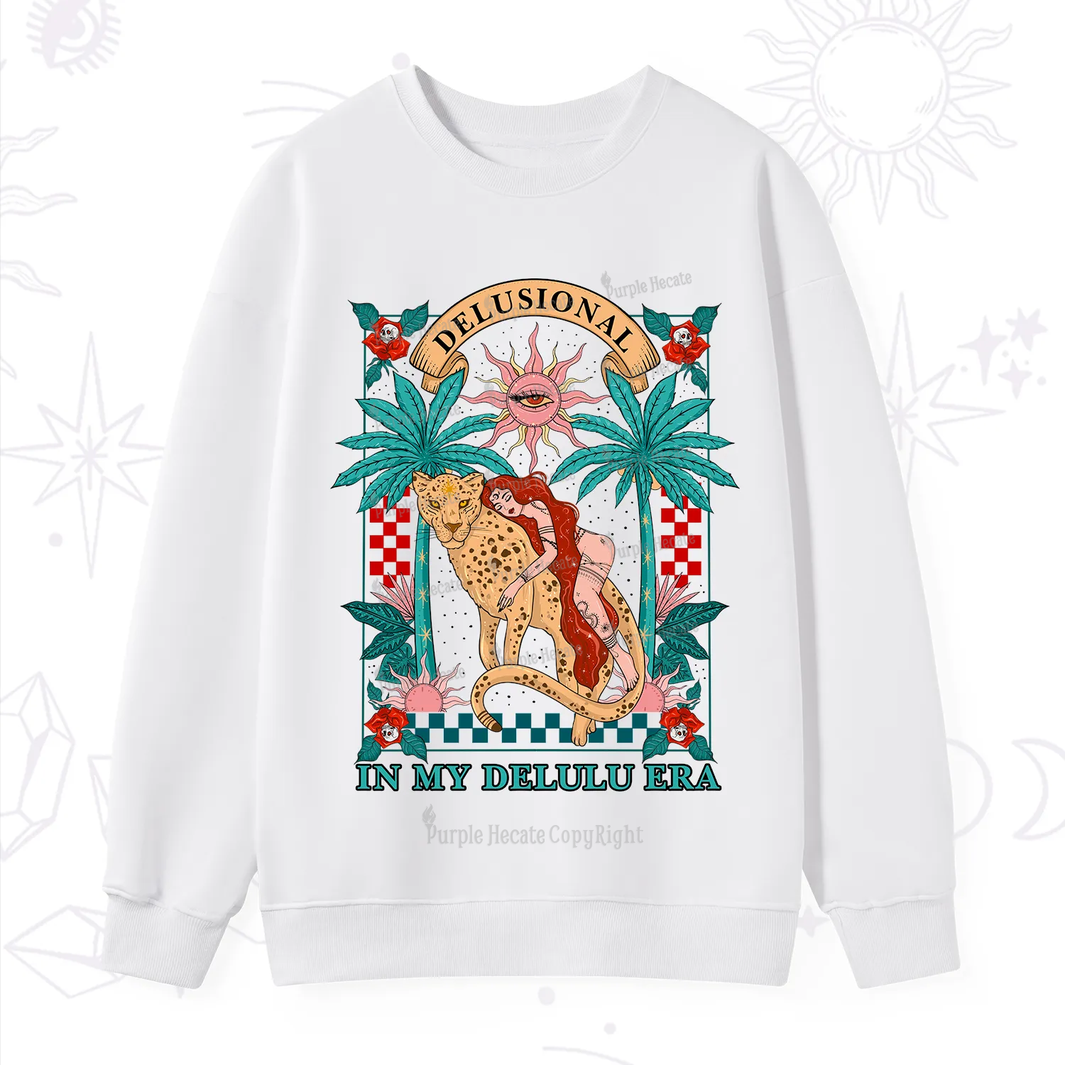 Purplehecate In My Delulu Era Sweatshirt