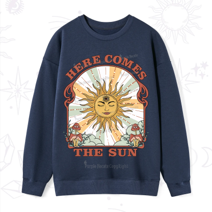 PurplehecateHere Comes The Sun Sweatshirt