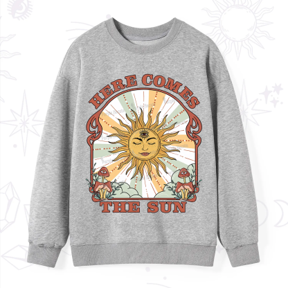 PurplehecateHere Comes The Sun Sweatshirt