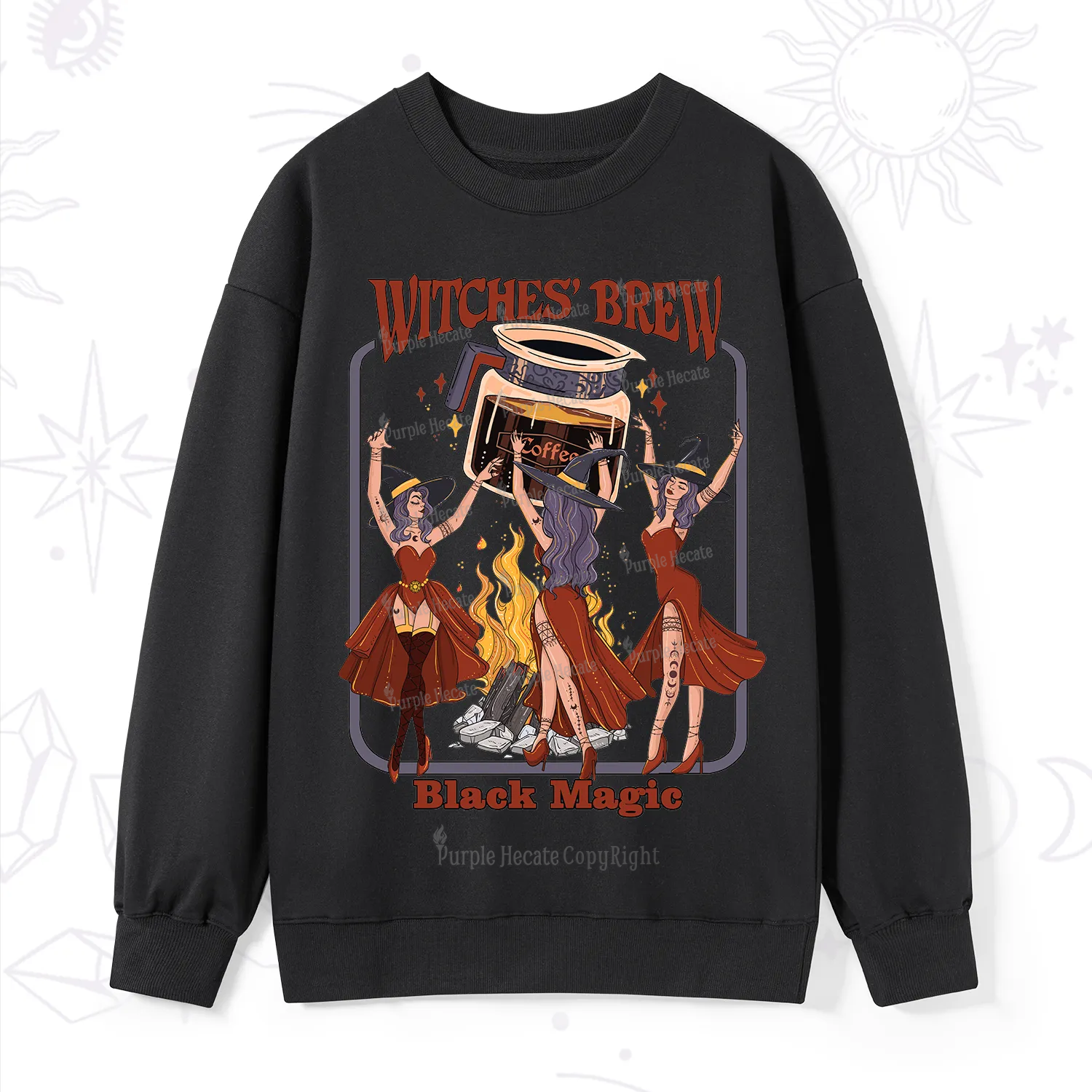 Purplehecate Witches' Brew Sweatshirt