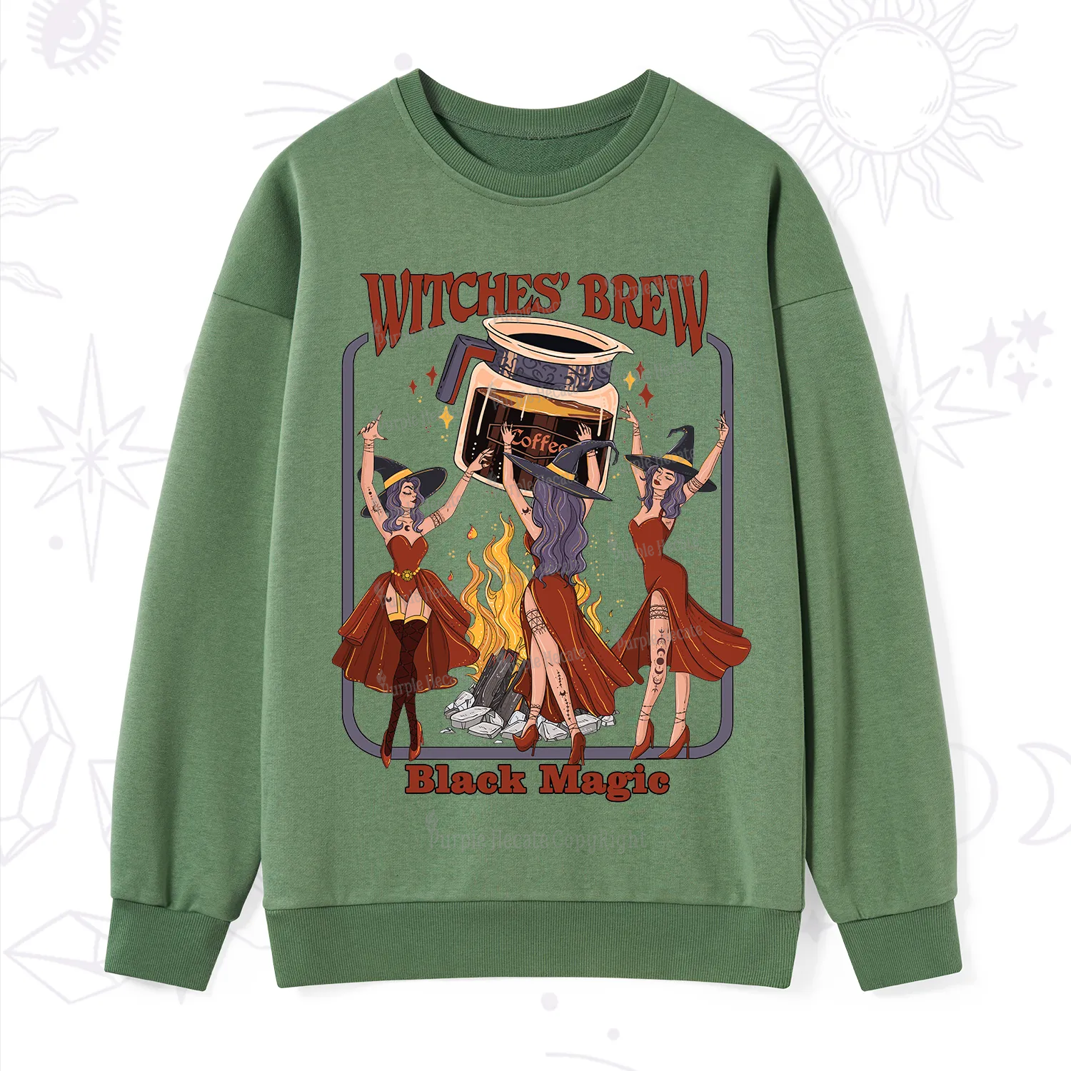 Purplehecate Witches' Brew Sweatshirt