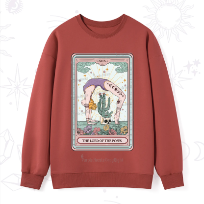 Purplehecate The Lord Of The Poses Tarot Sweatshirt