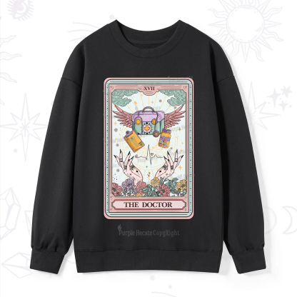 Purplehecate The Doctor Tarot Sweatshirt