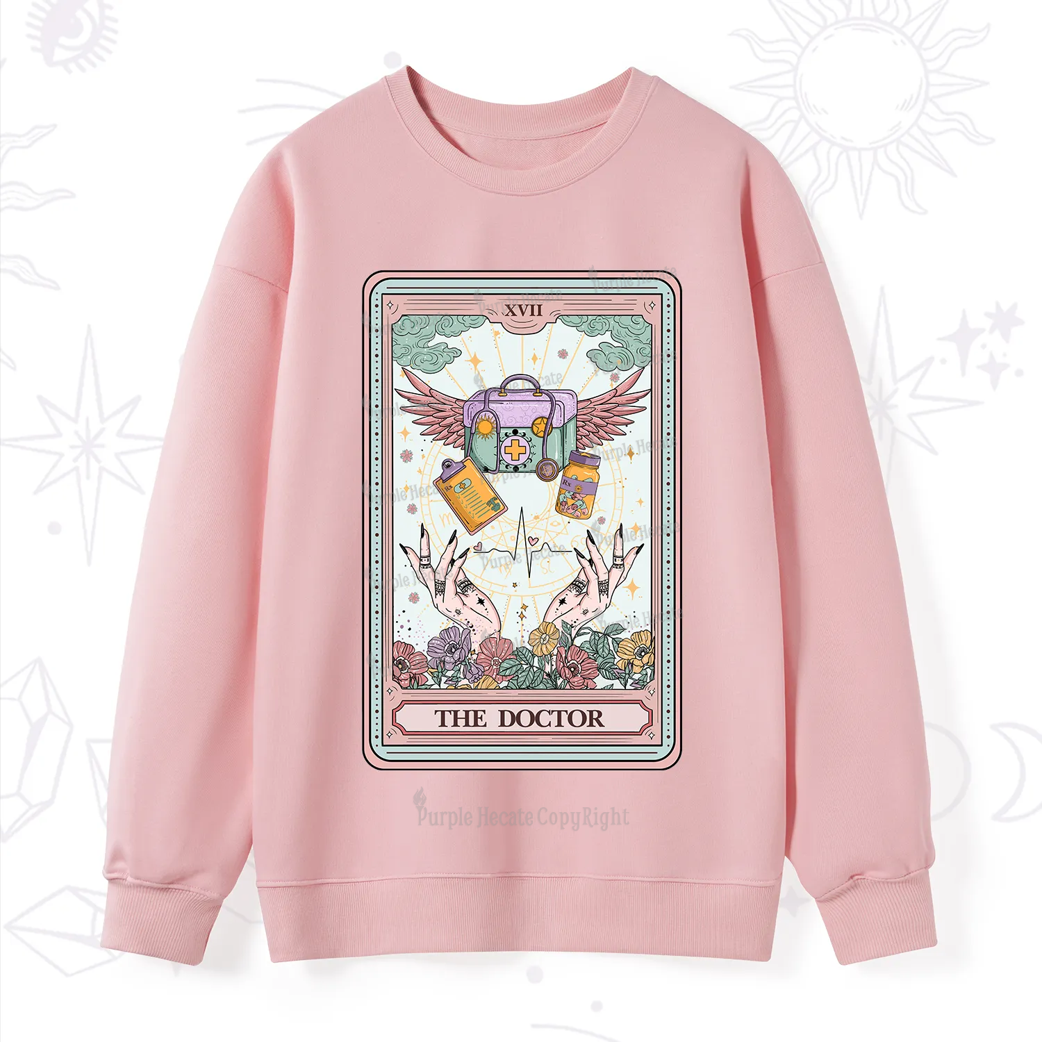 Purplehecate The Doctor Tarot Sweatshirt