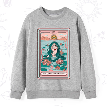 Purplehecate The Garden Of Mystics Tarot Sweatshirt