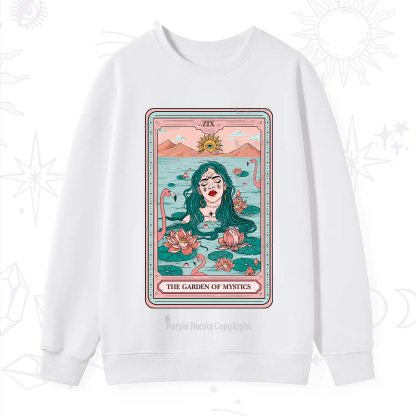 Purplehecate The Garden Of Mystics Tarot Sweatshirt