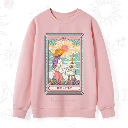 Purplehecate The Artist Tarot Sweatshirt