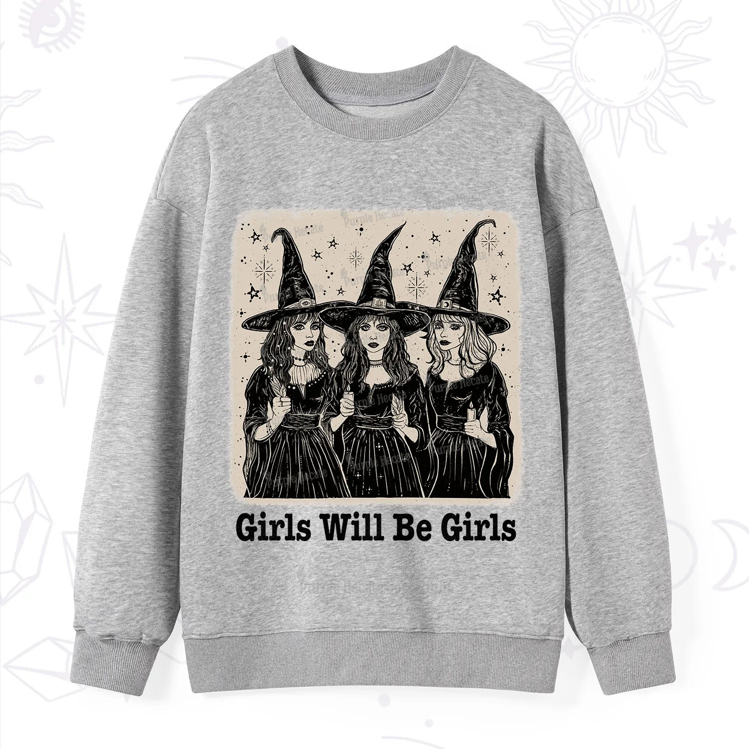 Purplehecate Girls Will Be Girls Sweatshirt