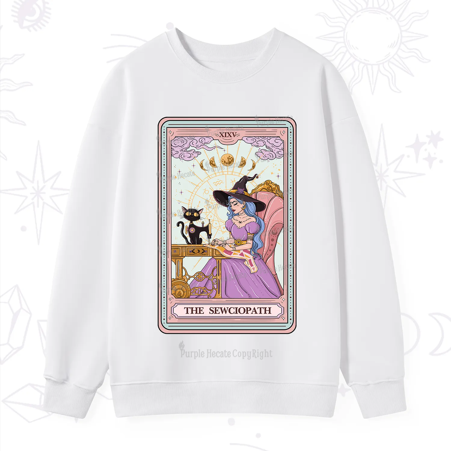 Purplehecate The Sewciopath Tarot Sweatshirt