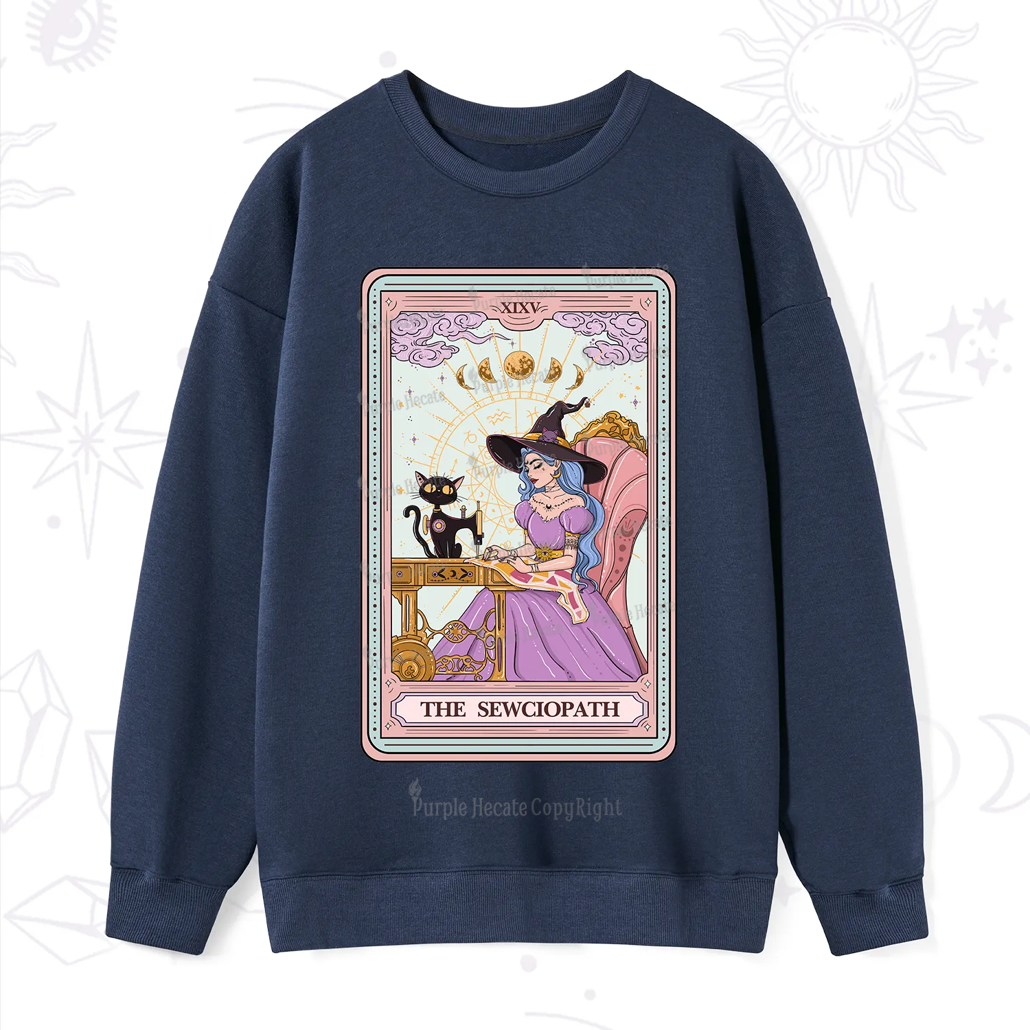 Purplehecate The Sewciopath Tarot Sweatshirt