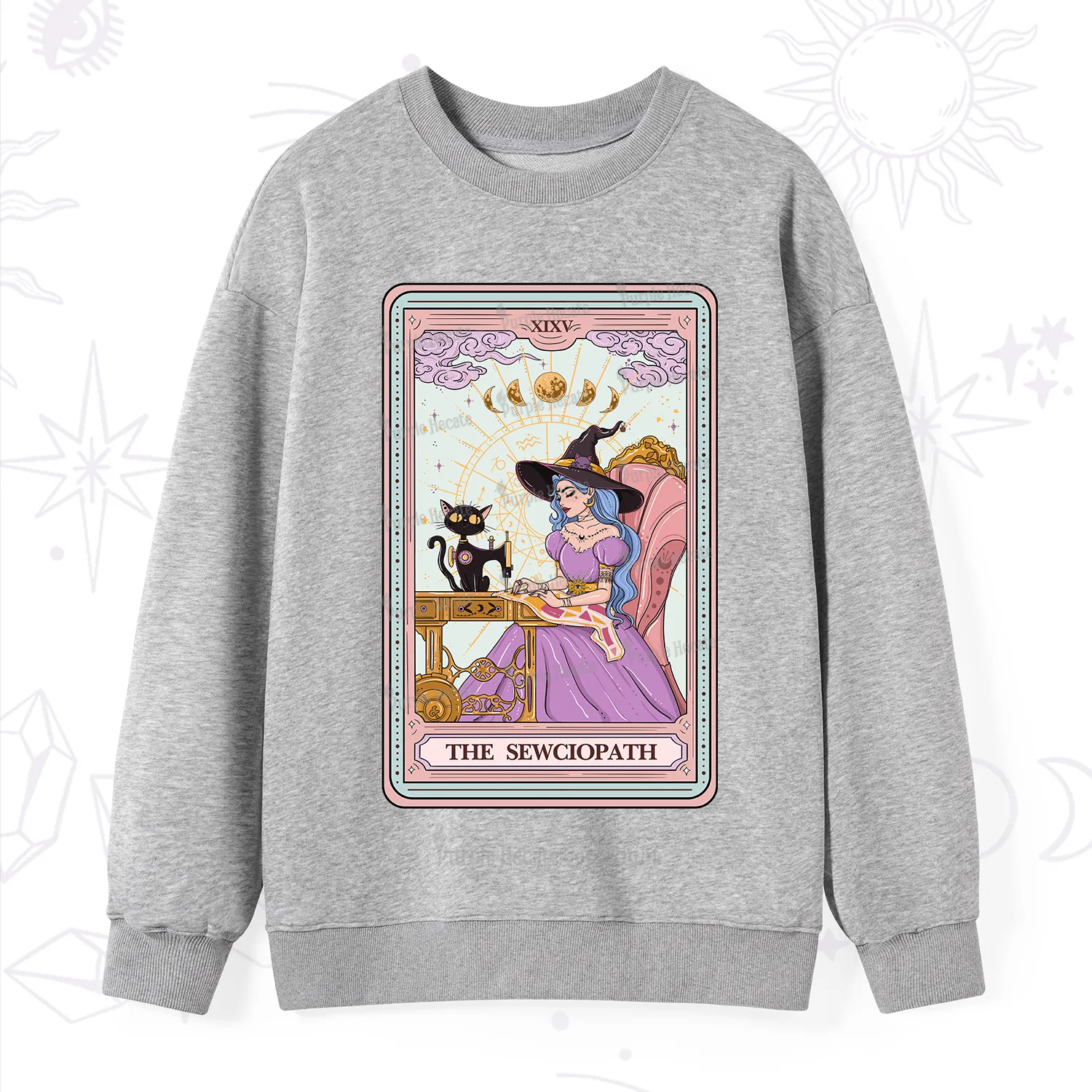 Purplehecate The Sewciopath Tarot Sweatshirt