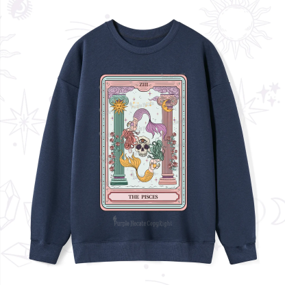 Purplehecate The Pisces Goddess Tarot Sweatshirt