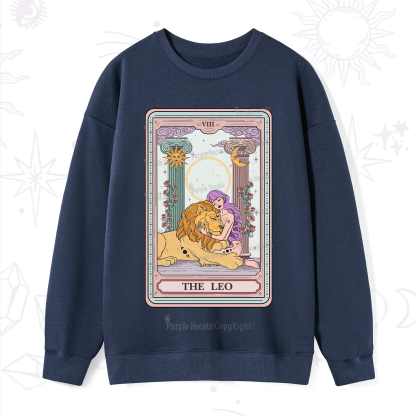 Purplehecate The Leo Goddess Tarot Sweatshirt