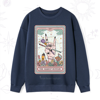 Purplehecate The Makeup Hustler Tarot Sweatshirt