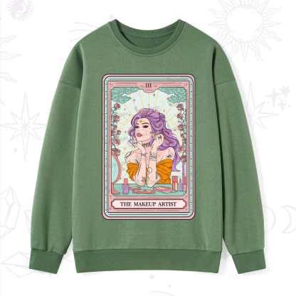 Purplehecate The Makeup Artist Tarot Sweatshirt