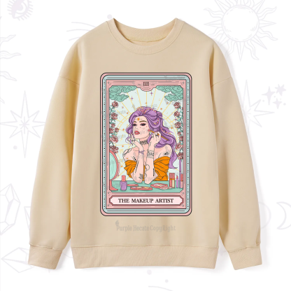 Purplehecate The Makeup Artist Tarot Sweatshirt
