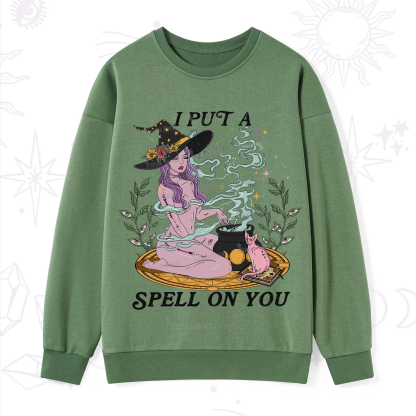 Purplehecate I Put A Spell On You Sweatshirt