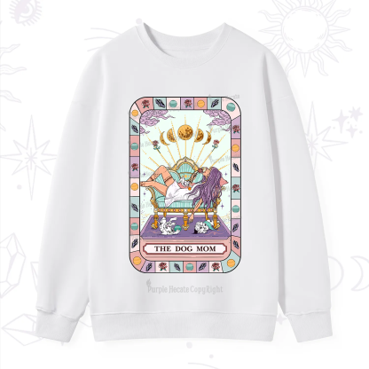 Purplehecate The Chill Dog Mom Sweatshirt
