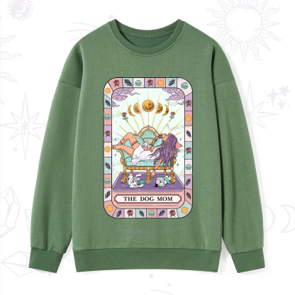 Purplehecate The Chill Dog Mom Sweatshirt