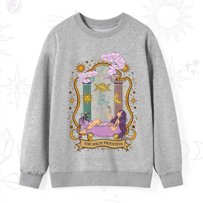 Purplehecate The High Priestess Goddess Sweatshirt