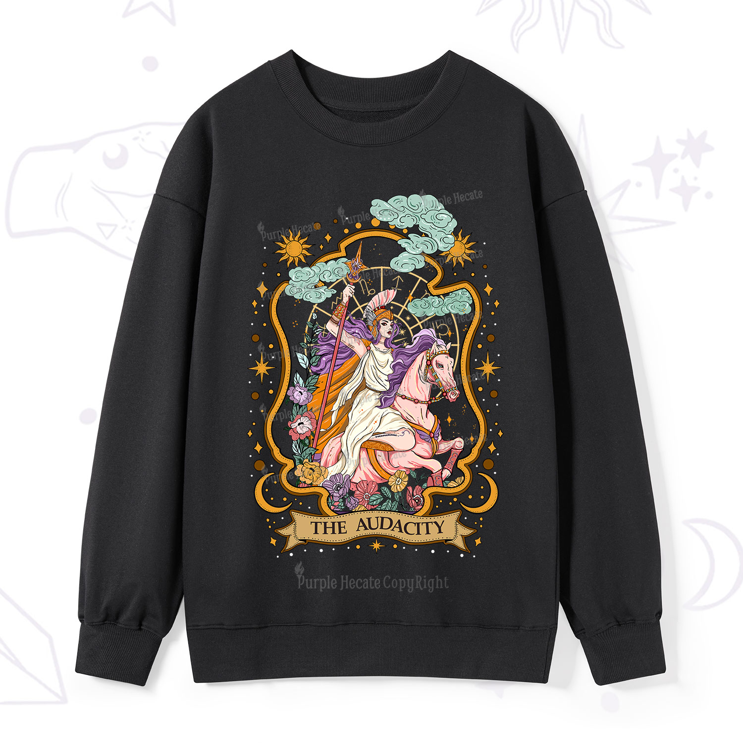 Purplehecate The Audacity Goddess Sweatshirt