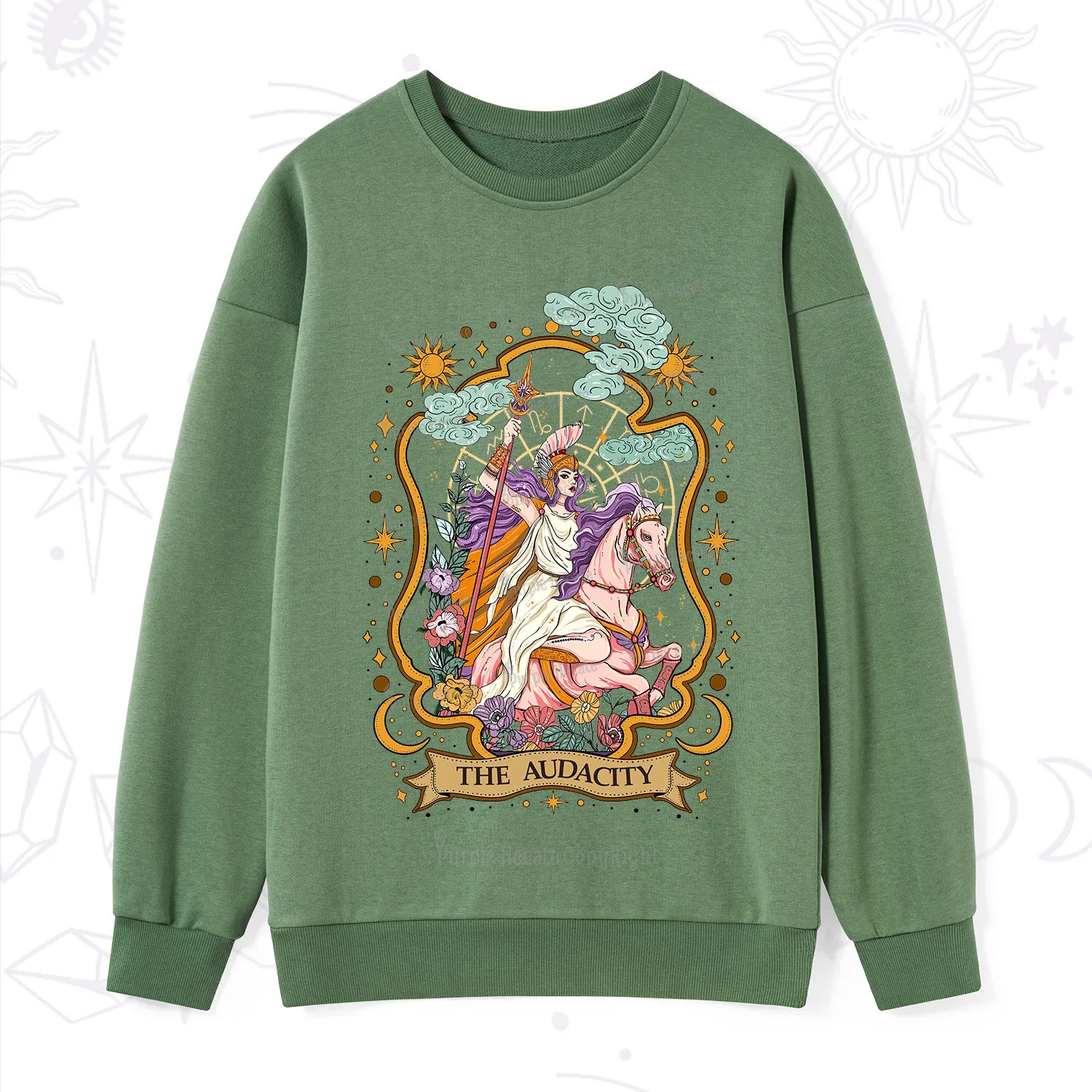 Purplehecate The Audacity Goddess Sweatshirt