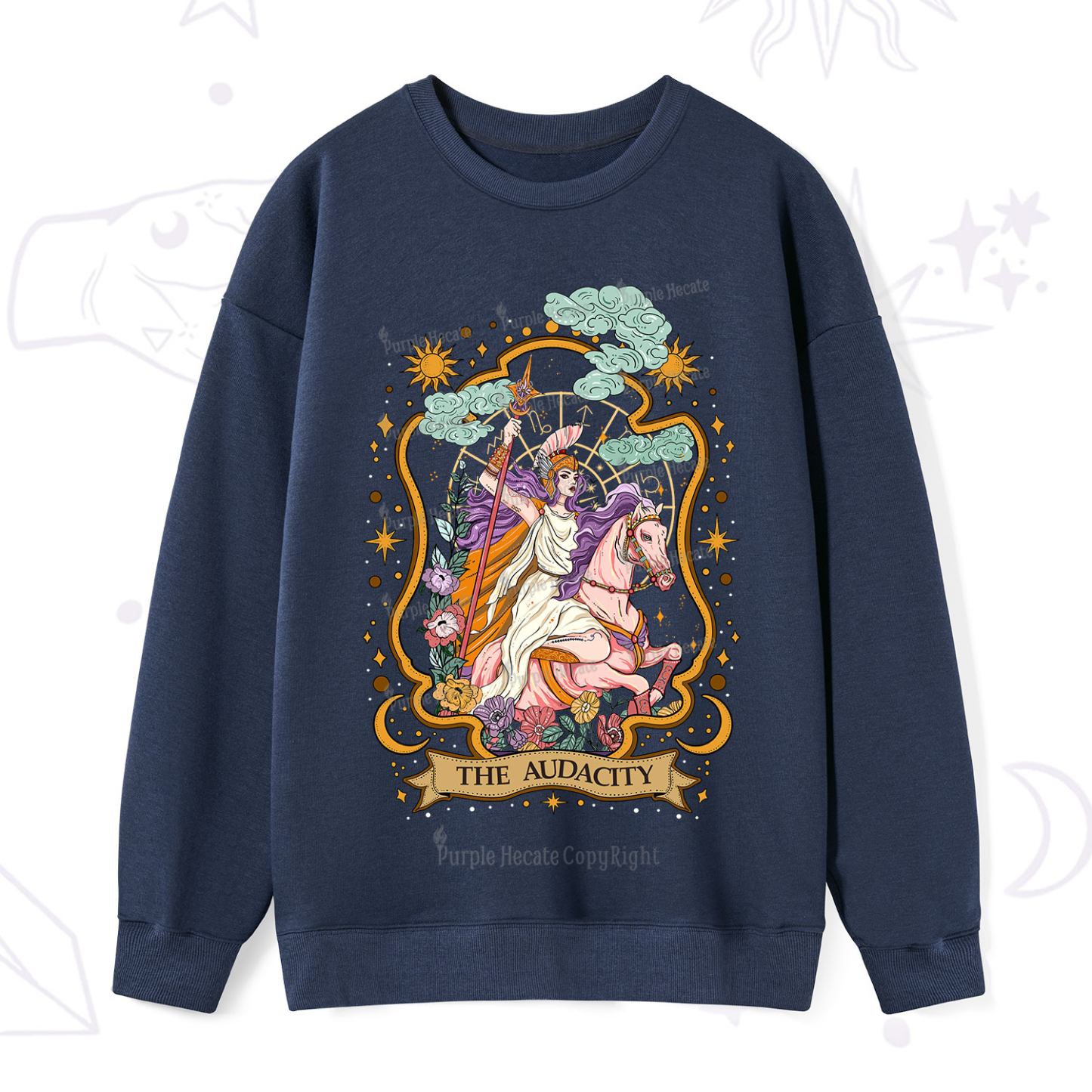 Purplehecate The Audacity Goddess Sweatshirt