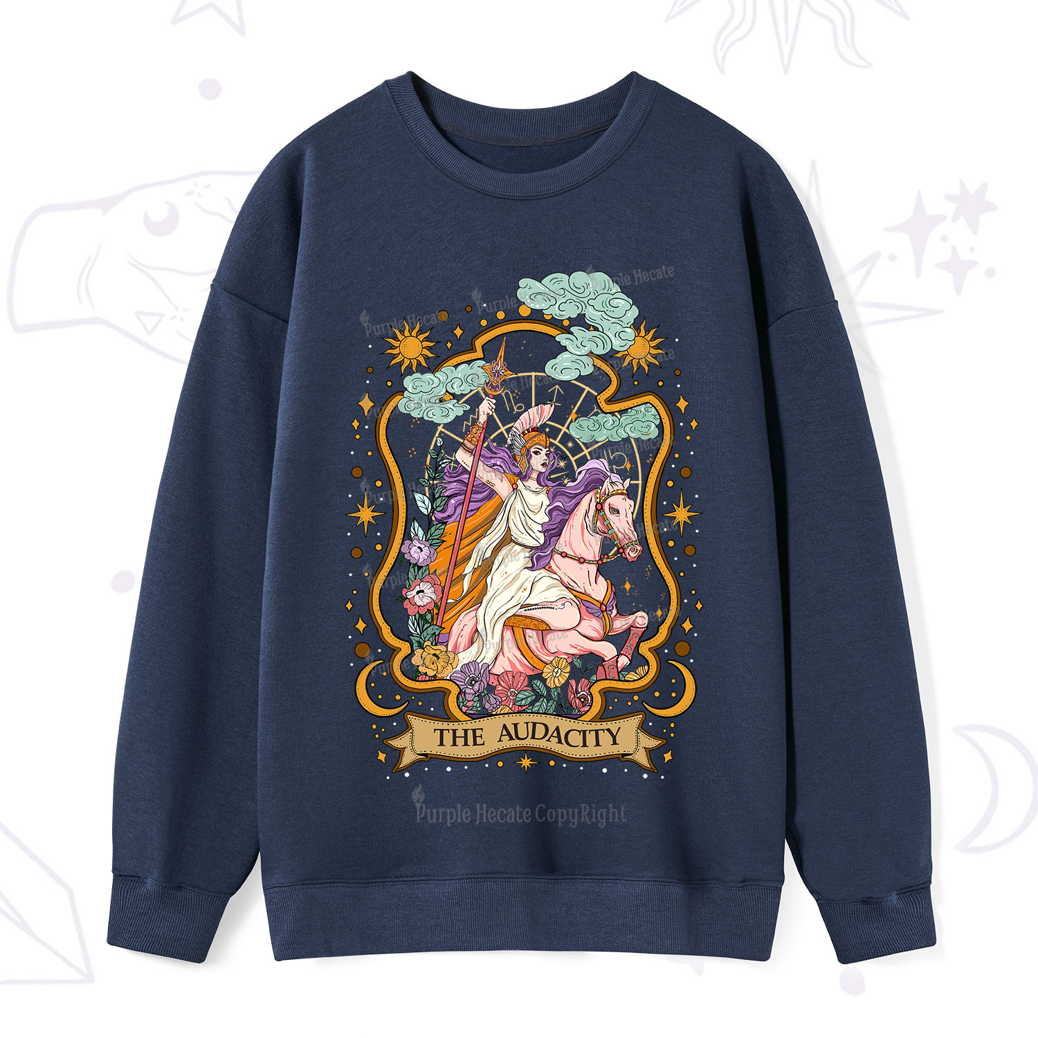 Purplehecate The Audacity Goddess Sweatshirt