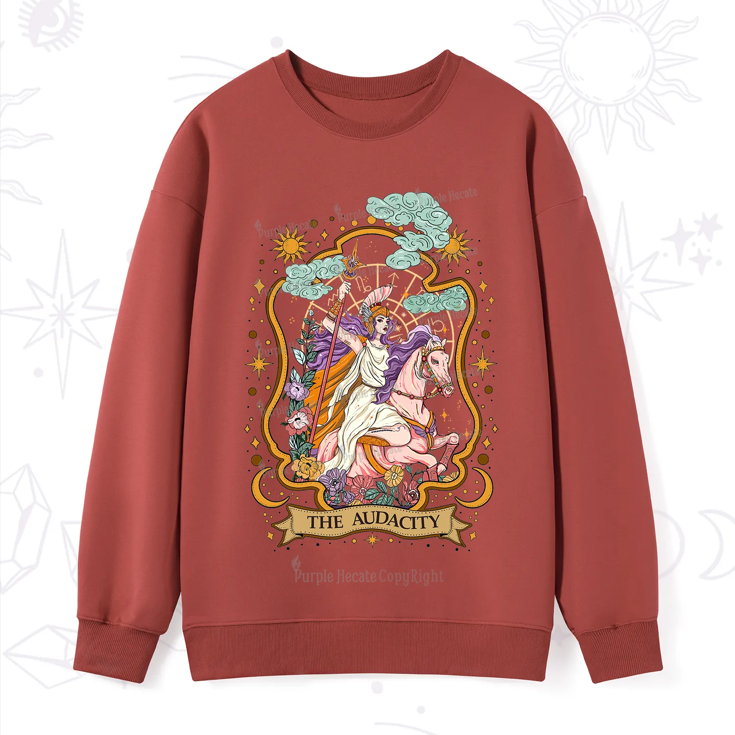 Purplehecate The Audacity Goddess Sweatshirt