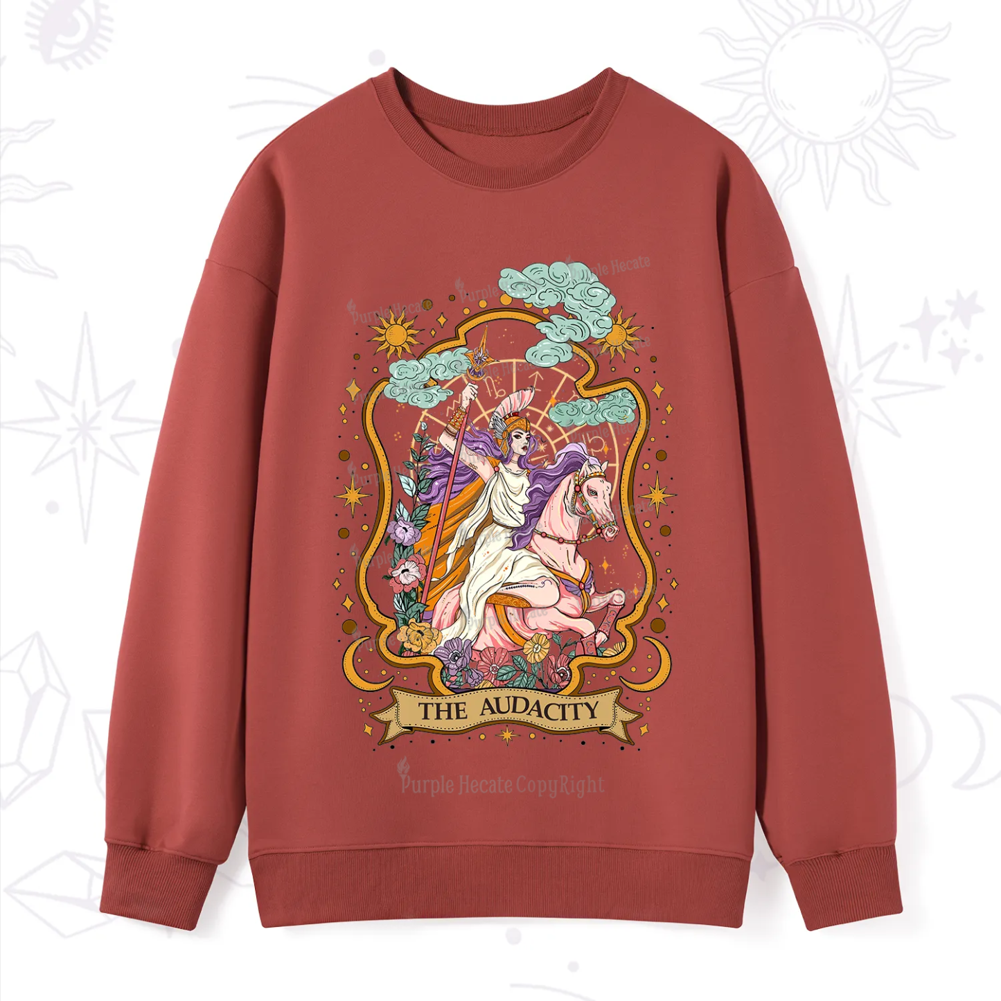 Purplehecate The Audacity Goddess Sweatshirt