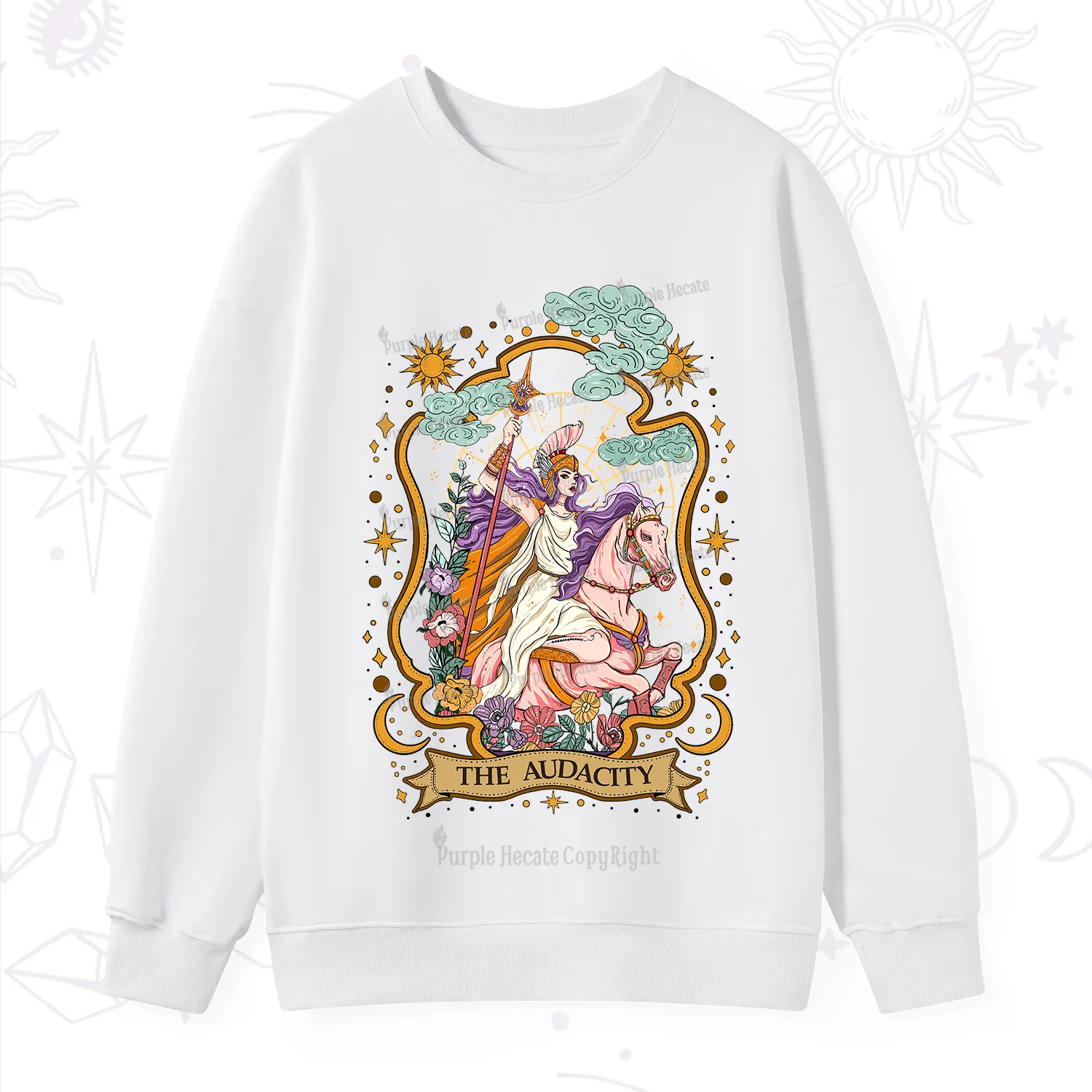 Purplehecate The Audacity Goddess Sweatshirt